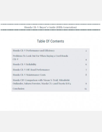 honda cr-v buyers guide (2017-2023)